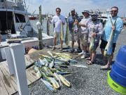 Phideaux Fishing Charters Outer Banks, A Mound of Mahi!