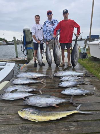 Outer Banks Fishing Charters, Thanks Dole and young men, quick work!!