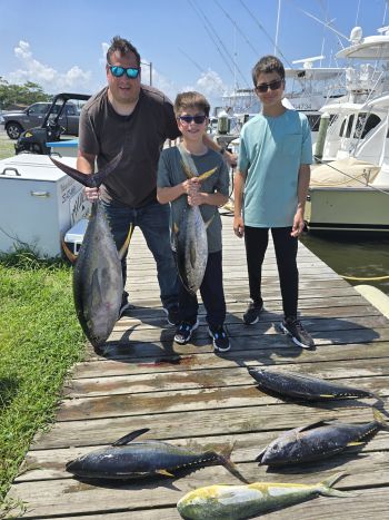 Phideaux Fishing Charters Outer Banks, Texas tough!!