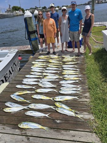 Phideaux Fishing Charters Outer Banks, Great mahi fishing — again!